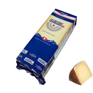 TGT Queso Gryere (leche Cruda) con Denominación de Origen Protegida (dop). - Trozo 225 G