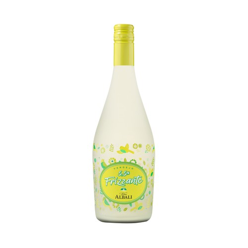 VIÑA ALBALI Vino blanco verdejo frizzante con bajo contenido en alcohol (5.5%) botella 75 cl.