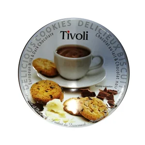 TIVOLI Galletas de chocolate con leche y chocolate negro 150 g.
