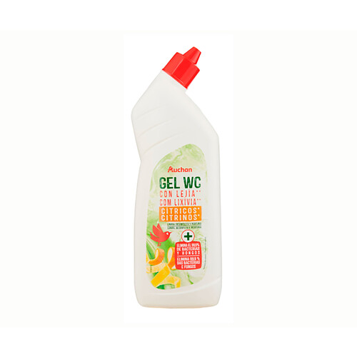 Limpiador WC Activ cítrico (gel con lejía) PRODUCTO ALCAMPO 750 ml.