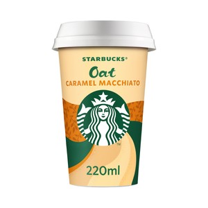Imagen de STARBUCKS Bebida de avena, café y caramelo macchiato 220 ml.