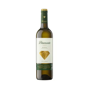 DIAMANTE  Vino blanco verdejo y afrutado con D.O. Rueda DIAMANTE botella de 75 cl.
