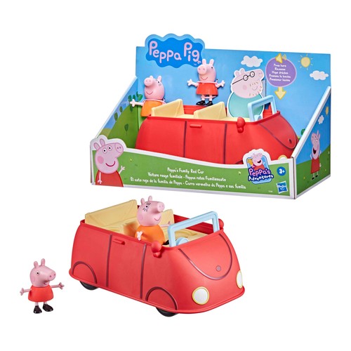 Peppa Pig El Auto Rojo De La Familia De Peppa +3 Años