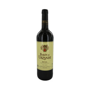 BARON DE URZANDE  Vino tinto con D.O. Ca. Rioja botella de 75 cl.