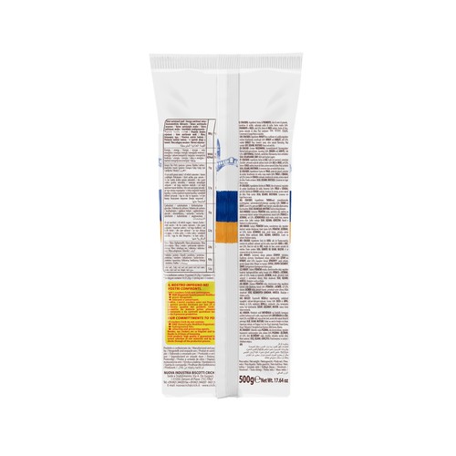 CRICH Crackers con un 30 % menos de sal 500 g.