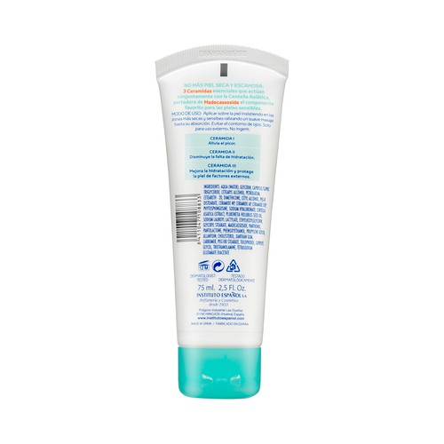 INSTITUTO ESPAÑOL Crema facial extra hidratante para pieles atópicas 75 ml.