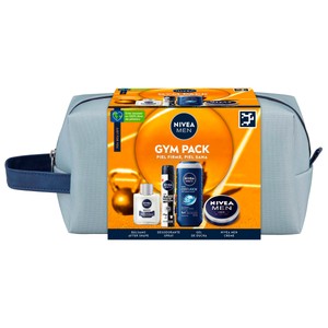 Imagen de NIVEA Men gym pack Neceser con productos para el cuidado masculino.