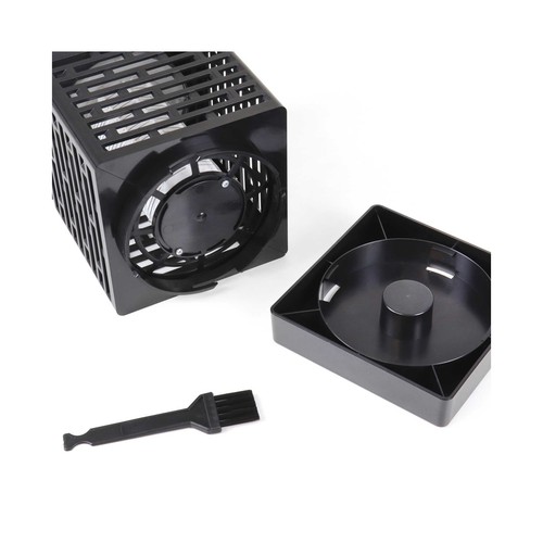 Lámpara solar exterior elimina insectos 2 en 1, JATA MosTrap MOST3523, 6 bombillas LED ultravioleta, malla de 700V.