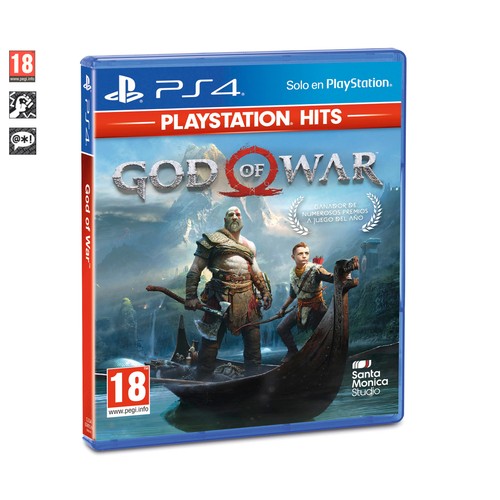 Videojuego God of para Playstation 4, edición Hits. Género: acción. PEGI: +18.