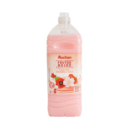 Suavizante concentrado Frutos Rojos PRODUCTO ALCAMPO 80 ds.2 l.