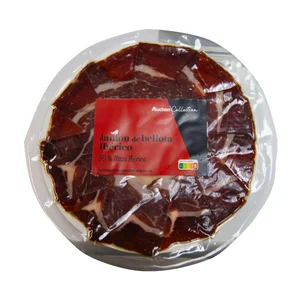 PRODUCTO ALCAMPO Collection Jamón de bellota ibérico (50% raza ibérica), cortado en tapas 100 g.