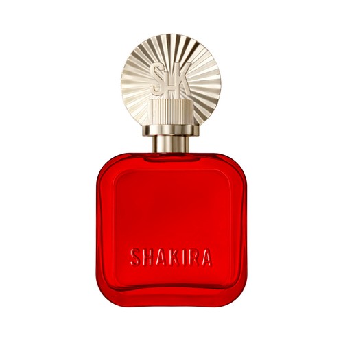 SHAKIRA Rojo Eau de parfum para mujer con vaporizador en spray 50 ml.