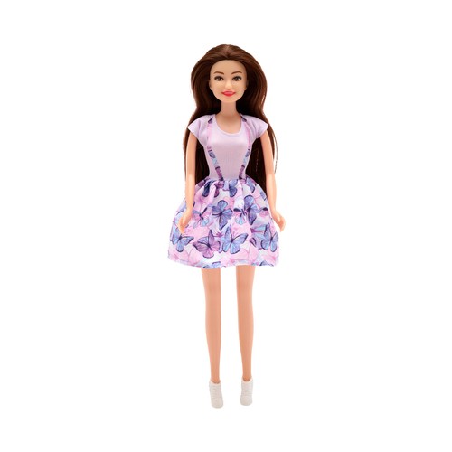 Muñeca Style Story con 4 Outfits, 11 piezas, modelos surtidos +3 Años ONE, TWO FUN