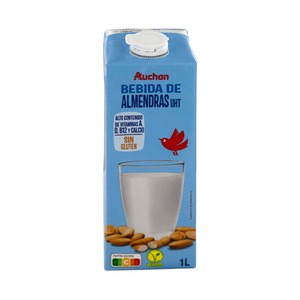 Imagen de AUCHAN Bebida de almendras con calcio 1 l. Producto Alcampo