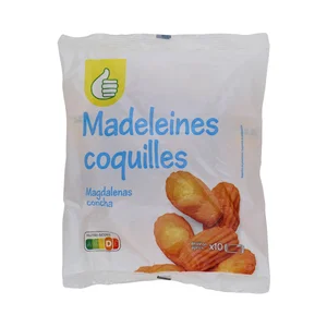 PRODUCTO ECONÓMICO ALCAMPO Magdalenas con forma de concha 10 uds.