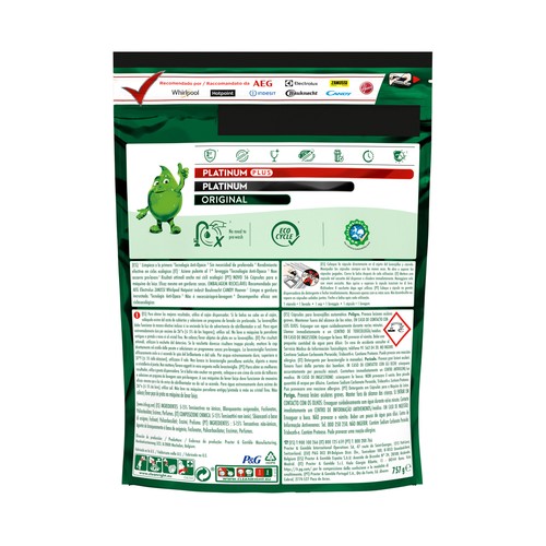 FAIRY Lavavajillas máquina pack xl 757 g.