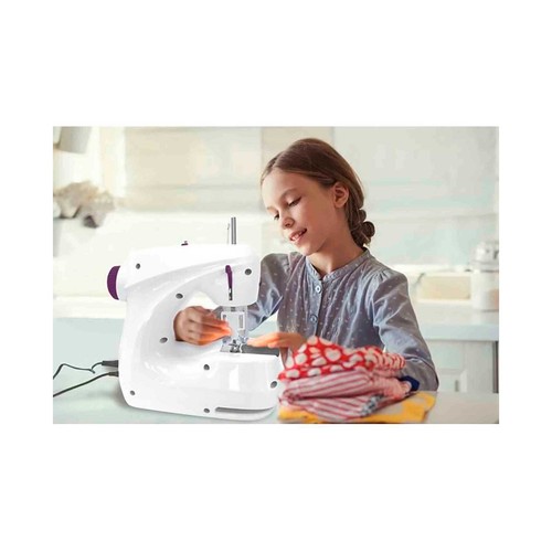 Taller De Costura Con Máquina De Coser Iluminada + Accesorios LEXIBOOK