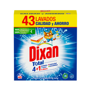 Imagen de DIXAN Detergente en polvo 4 en 1 39 lavados.