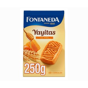 FONTANEDA Yayitas Galletas con Miel 250 g.