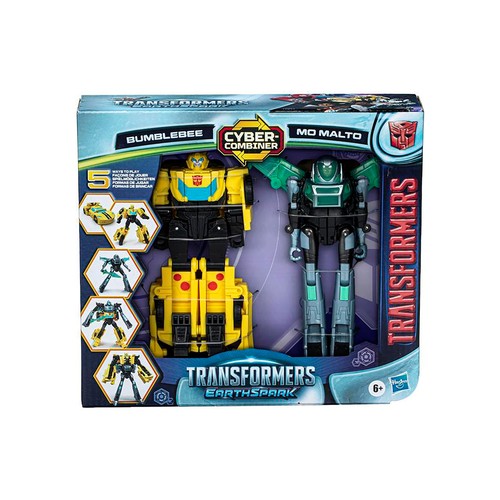 Transformers EarthSpark, Cyber-Combiner, Terran Twitch Y Robby Malto Reglas E Instrucciones - Hasbro