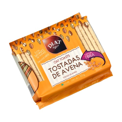 DIAT RADISSON Tostadas de avena 100 g.