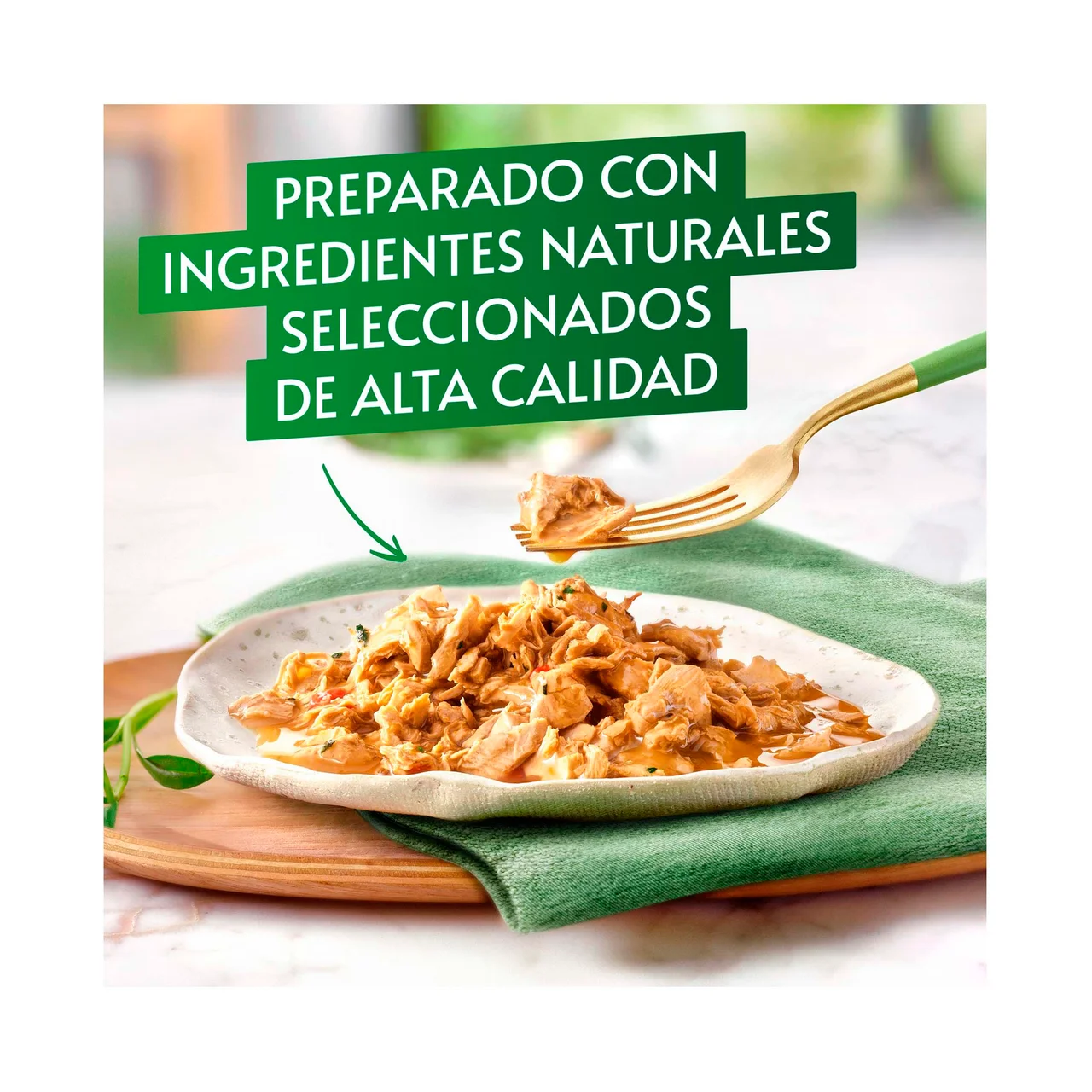 PURINA GOURMET Alimento húmedo filetes pescado del océano y atún PURINA GOURMET 4 uds. x 85 g.