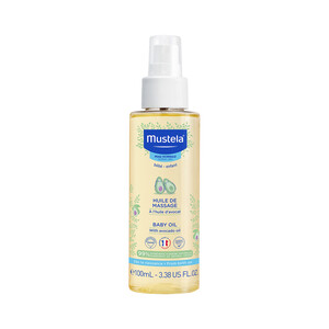 Imagen de MUSTELA Aceite de masaje para bebe, con aceite de aguacate, que hidrata y suaviza MUSTELA 100 ml.