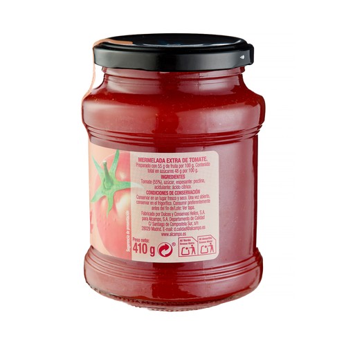 PRODUCTO ALCAMPO Mermelada extra tomate 410 g.