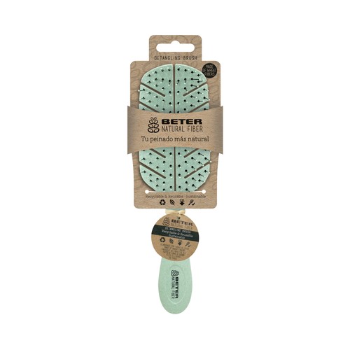 BETER Cepillo esqueleto desenredante, elaborado con fibras de trigo BETER Natural fiber.