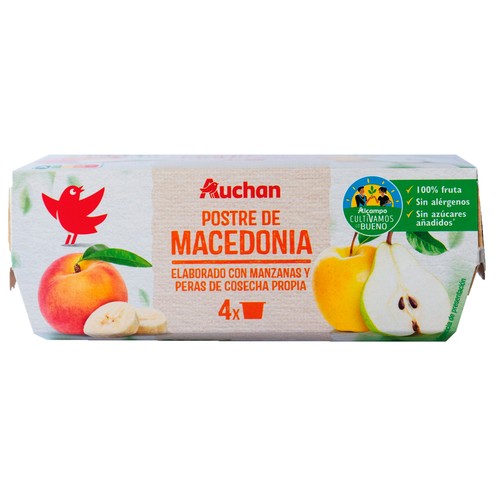 ALCAMPO CULTIVAMOS LO BUENO Compota de macedonia pack x 100