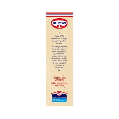 DR. OETKER Preparado de pastel de zanahoria con crema de queso DR. OETKER 315 g.