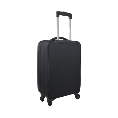 Maleta de cabina tipo trolley  4 ruedas air soft  55cm negro. AIRPORT