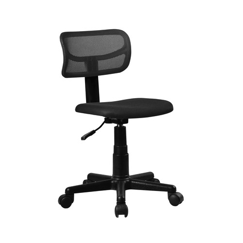 Silla clásica de escritorio para estudio de color negro, DECORACIÓN.