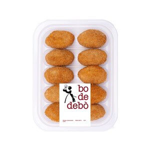 Imagen de BO DE DEBÓ Croquetas fritas de jamón ibérico BO DE DEBÓ 10 uds.