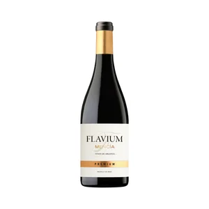 FLAVIUM Premium Vino tinto mencía con I.G.P. Vino de la Tierra de Castilla y León botella 75 cl.