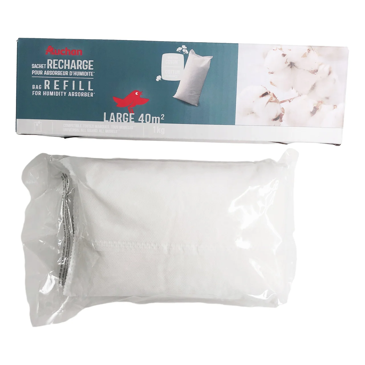Recambio de absorbedor humedad, 1KG, PRODUCTO ALCAMPO.