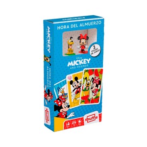 Imagen de Juego de cartas Disney Mickey and Friends, hora del almuerzo, Cartamundi Shuffle, 2 Jugadores o más +6 Años, SHUFFLE
