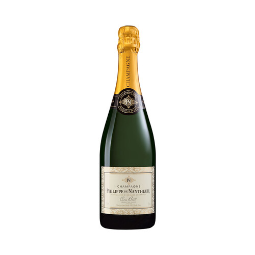 Champagne brut elaborado en Francia PHILIPPE DE NANTHEUIL botella de 75 cl.