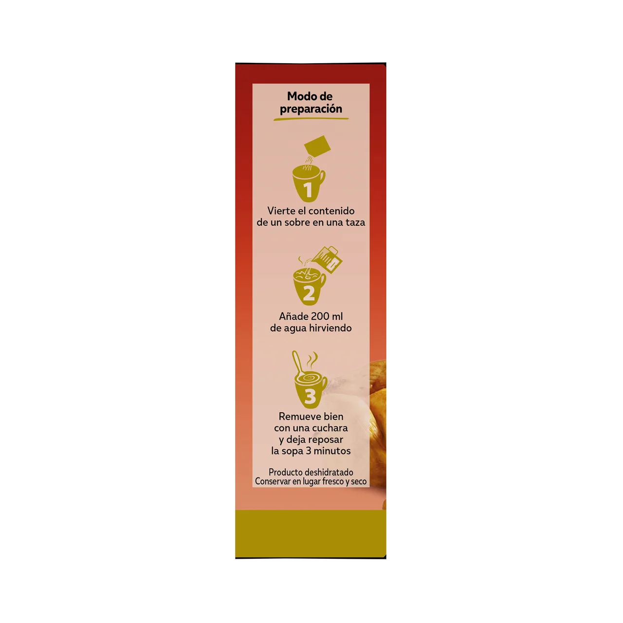 Sopinstant Sopa de pollo con pasta 3 uds. 17 g.