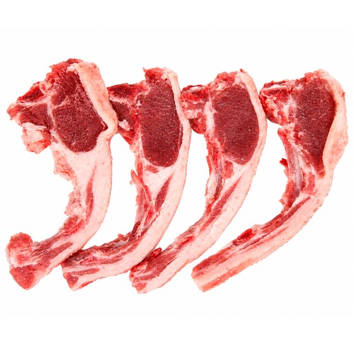 Chuletas de calidad extra de aguja, palo o riñonada de cordero
