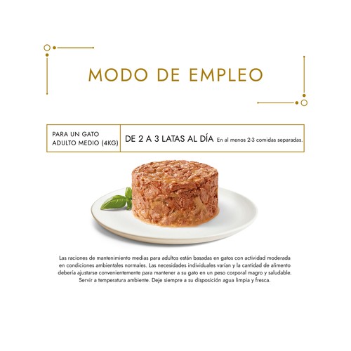 PURINA GOURMET Gold Alimento para gatos húmedo 24 uds. x 85 g.