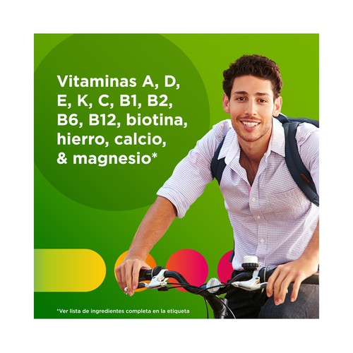 MULTICENTRUM Adultos Complemento nutricional para adultos y adolescentes a partir de 12 años 90 comprimidos.