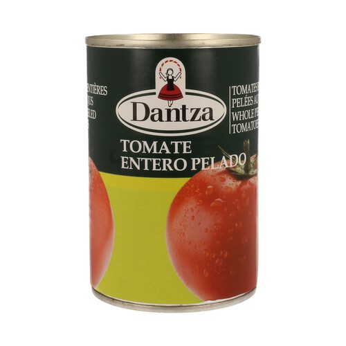 DANTZA Tomate pelado entero lata de 240 g.