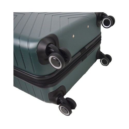 Maleta grande tipo trolley 8 ruedas  light  77cm verde. AIRPORT