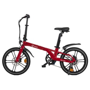 Imagen de Bicicleta eléctrica plegable YOUIN Marbella Rojo, 250W, ruedas 20