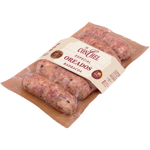 EL CONCHEL Chorizo toscano envasado al vacío Especial Barbacoa 300 g.