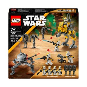 Imagen de LEGO Start Wars 75431, Pack de Combate: Soldados Clon del 327 Cuerpo Estelar, 258 pcs +7 Años