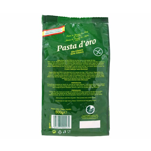 SAM MILLS Pasta Fusilli, pasta sin Gluten SAM MILLS 500 g.