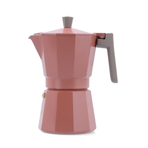 Cafetera de 12 tazas de aluminio fundido, inducción, Creta QUID