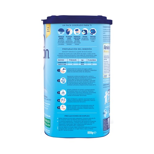 ALMIRÓN Advance 2 Leche (2) de continuación a partir de 6 meses 800 g.